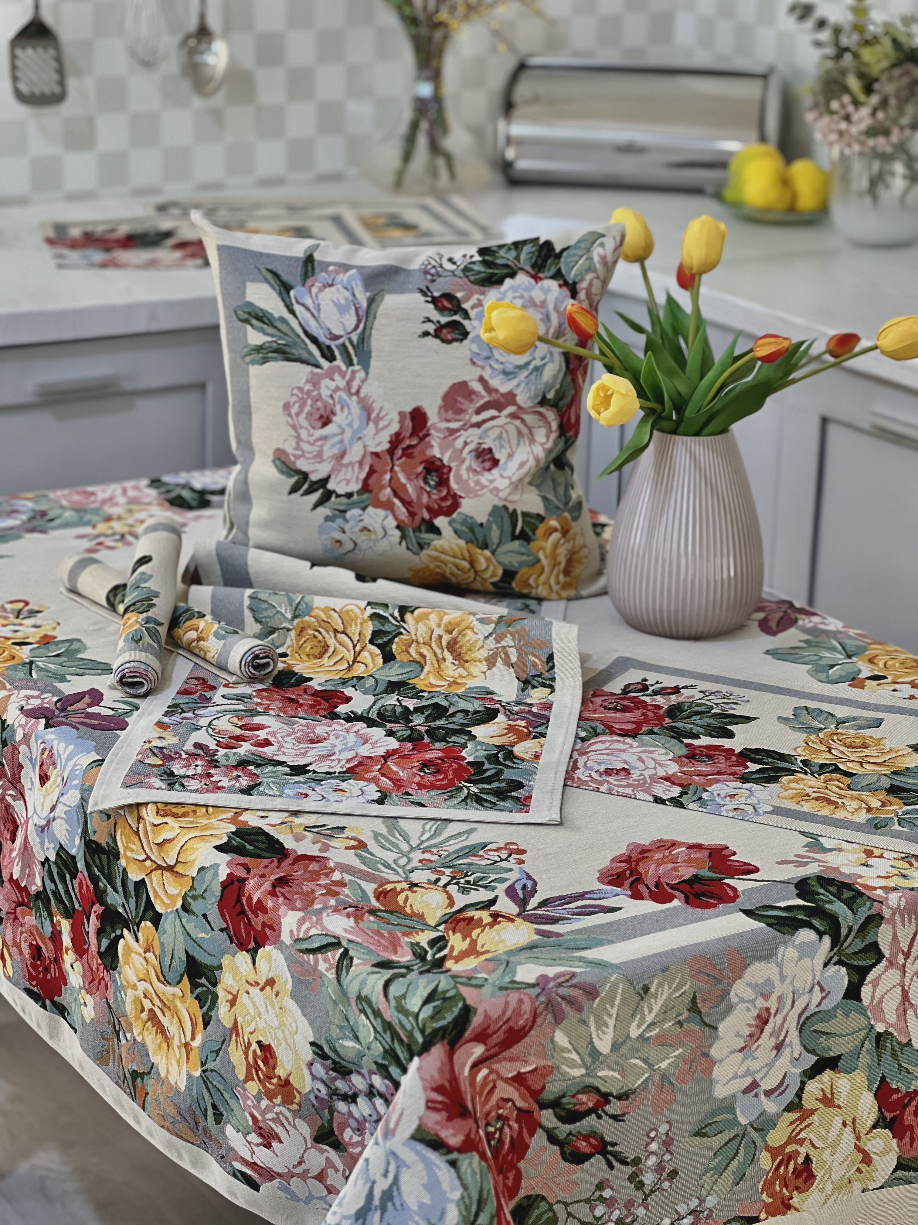 Tapestry tablecloth «Tanzanita» Limaso Textile