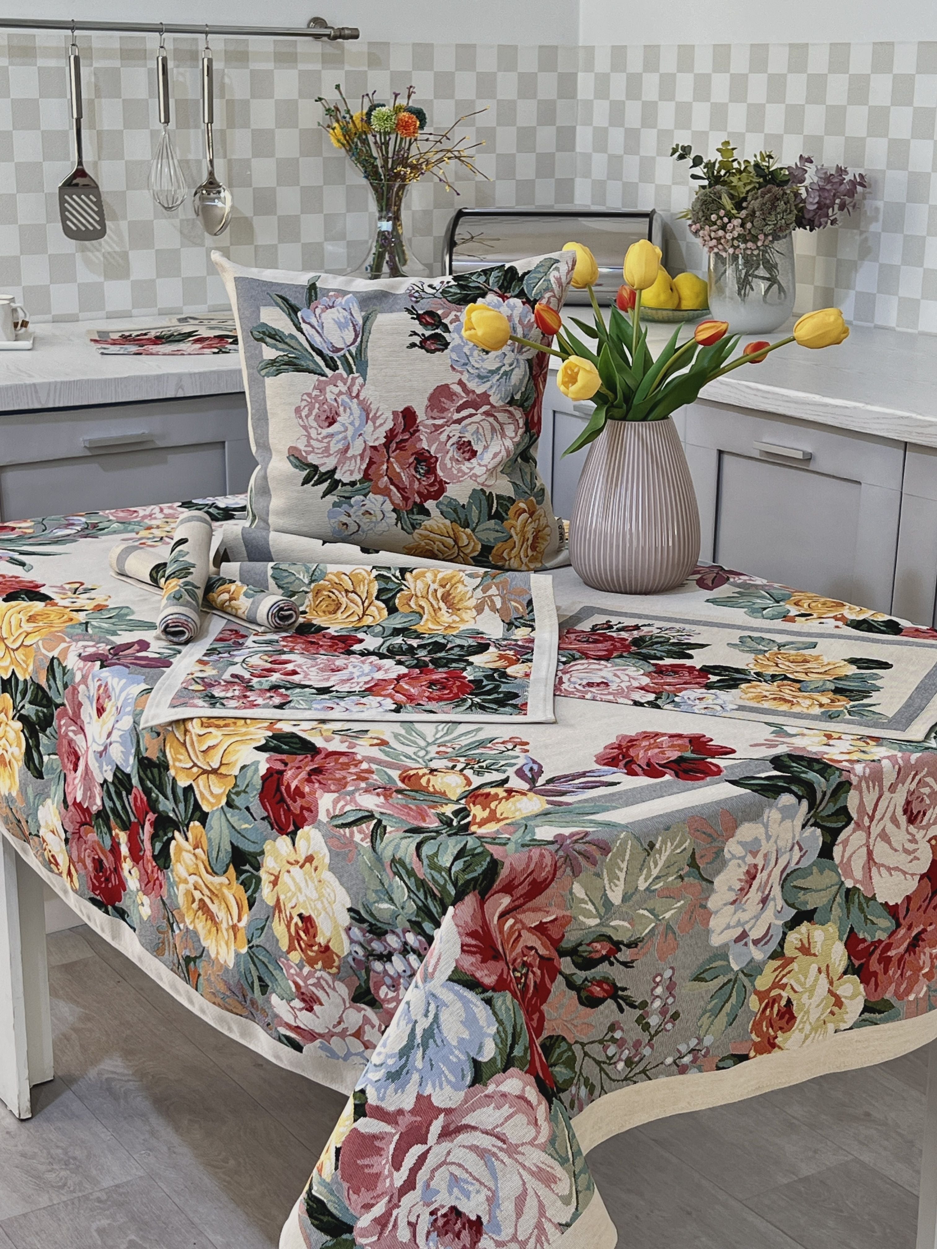 Tapestry tablecloth «Tanzanita» Limaso Textile