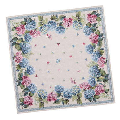 Square tablecloth «Hydrangea» - Premium Tapestry - Textile4Family