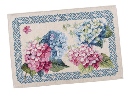 Placemat set «Hydrangea» - Premium Tapestry - Textile4Family
