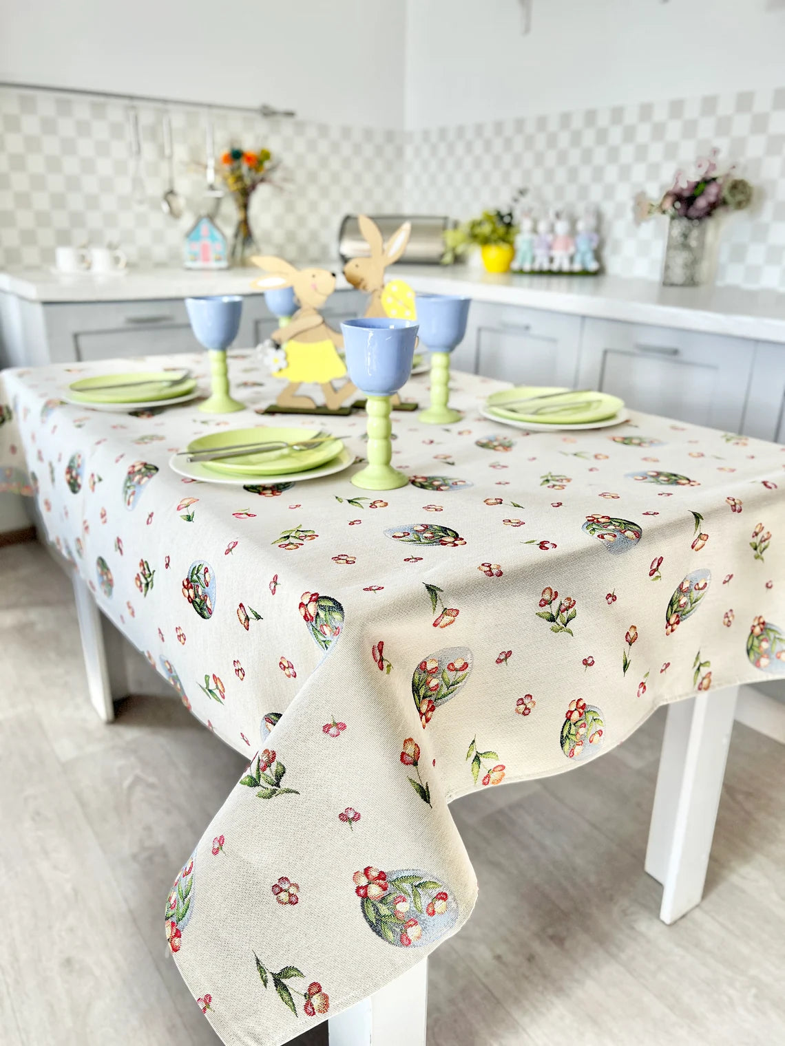 Easter tapestry tablecloth «Spring Easter» Limaso Textile