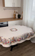 Easter Oval Tablecloth «Spring Easter Eggs» - Luxury Tapestry - Textile4Family