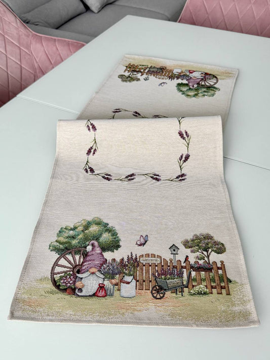 Tapestry table runner «Magic summer»