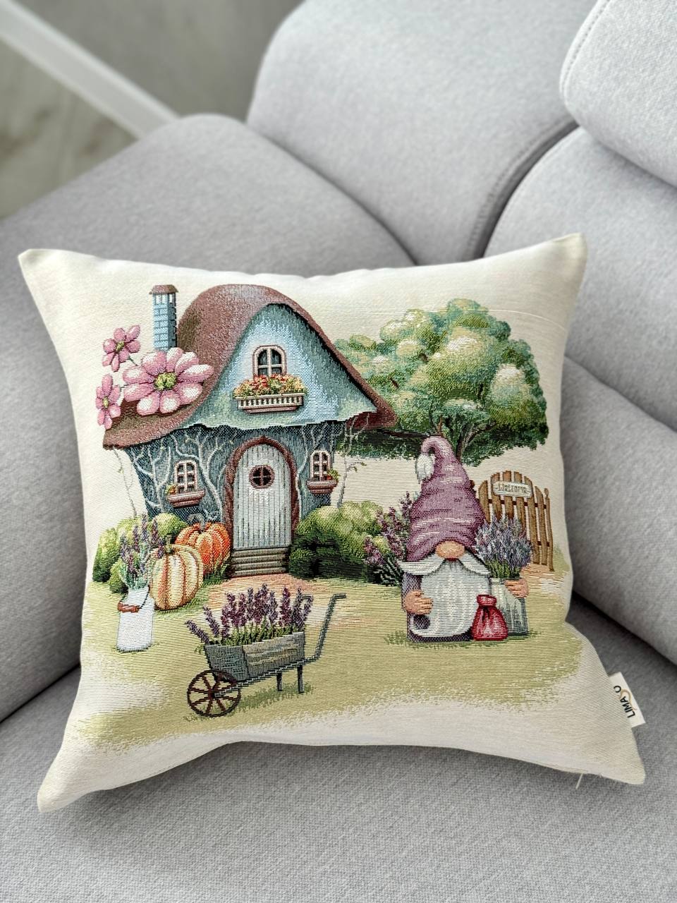 Tapestry cushion cover «Magic summer»