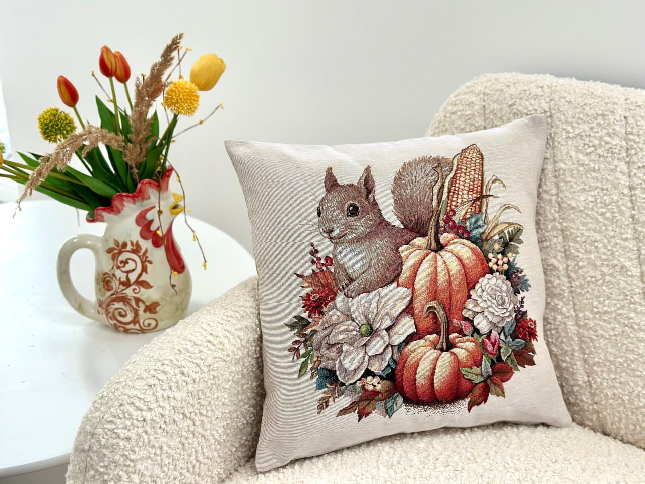Autumn Cushion cover «Autumn fest»-3 - High quality tapestry