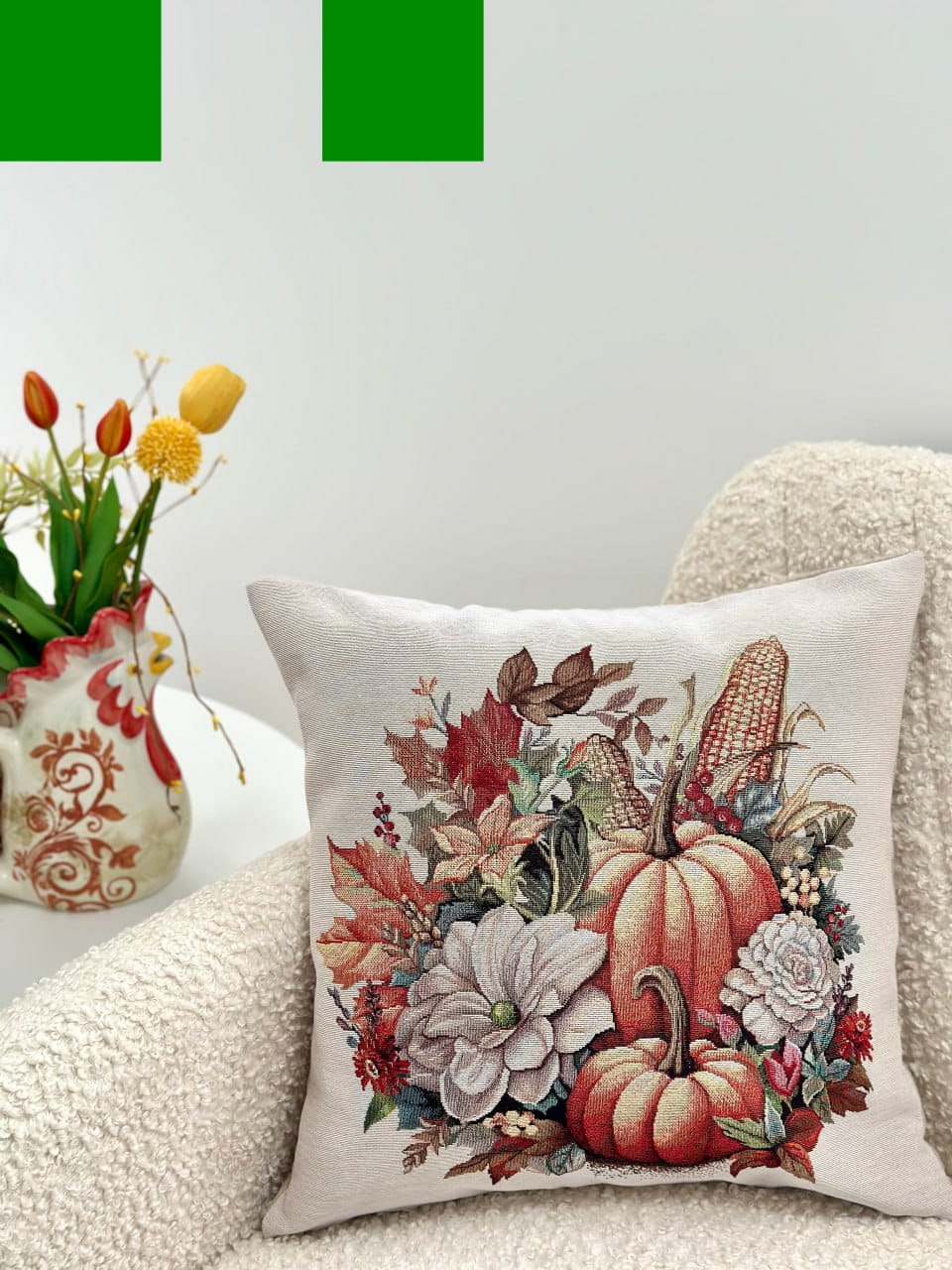 Autumn Cushion cover «Autumn fest»-2 - High quality tapestry