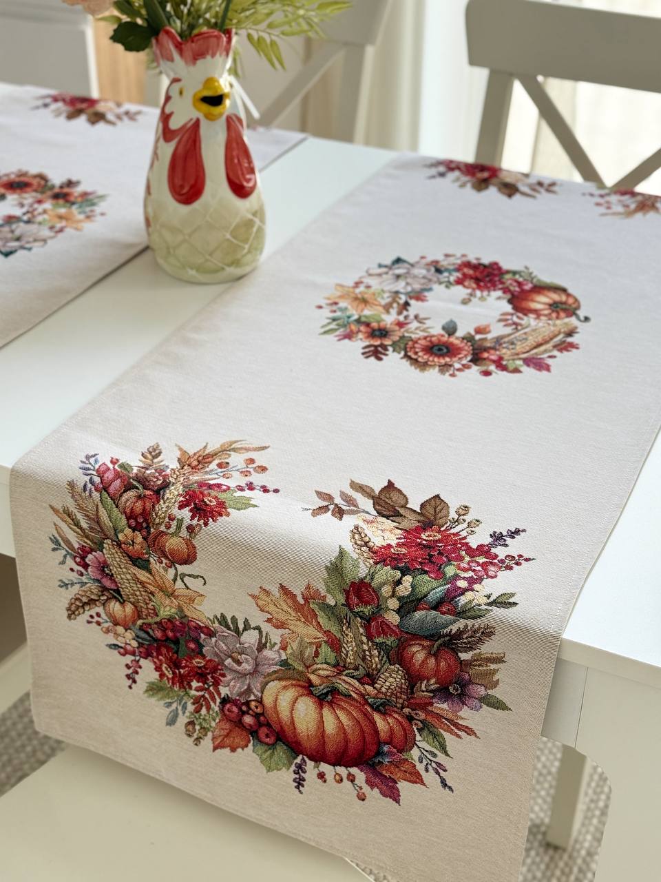 Autumn Table Runner «Autumn fest» - High quality tapestry