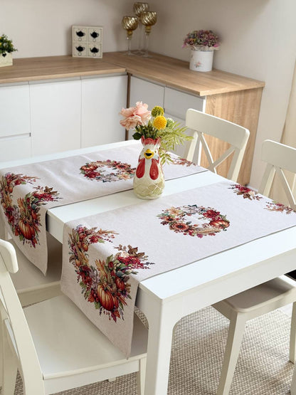 Autumn Table Runner «Autumn fest» - High quality tapestry