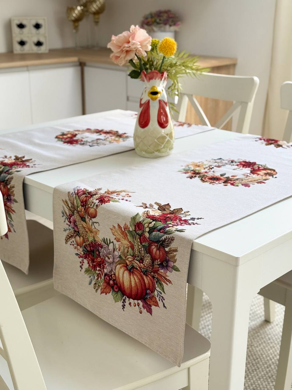 Autumn Table Runner «Autumn fest» - High quality tapestry