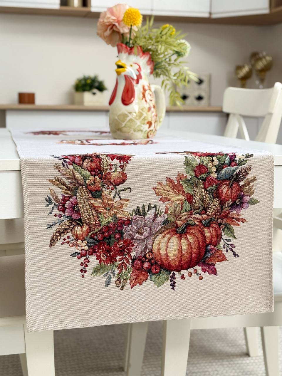 Autumn Table Runner «Autumn fest» - High quality tapestry