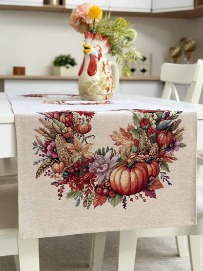Autumn Table Runner «Autumn fest» - High quality tapestry