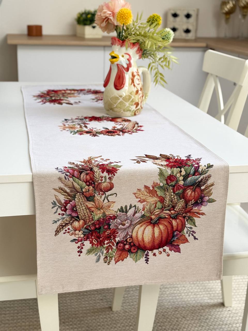 Autumn Table Runner «Autumn fest» - High quality tapestry
