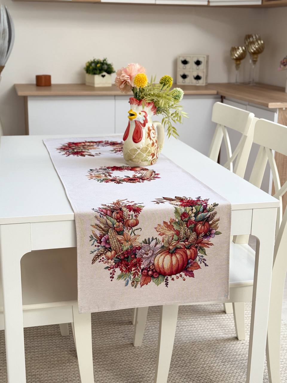 Autumn Table Runner «Autumn fest» - High quality tapestry
