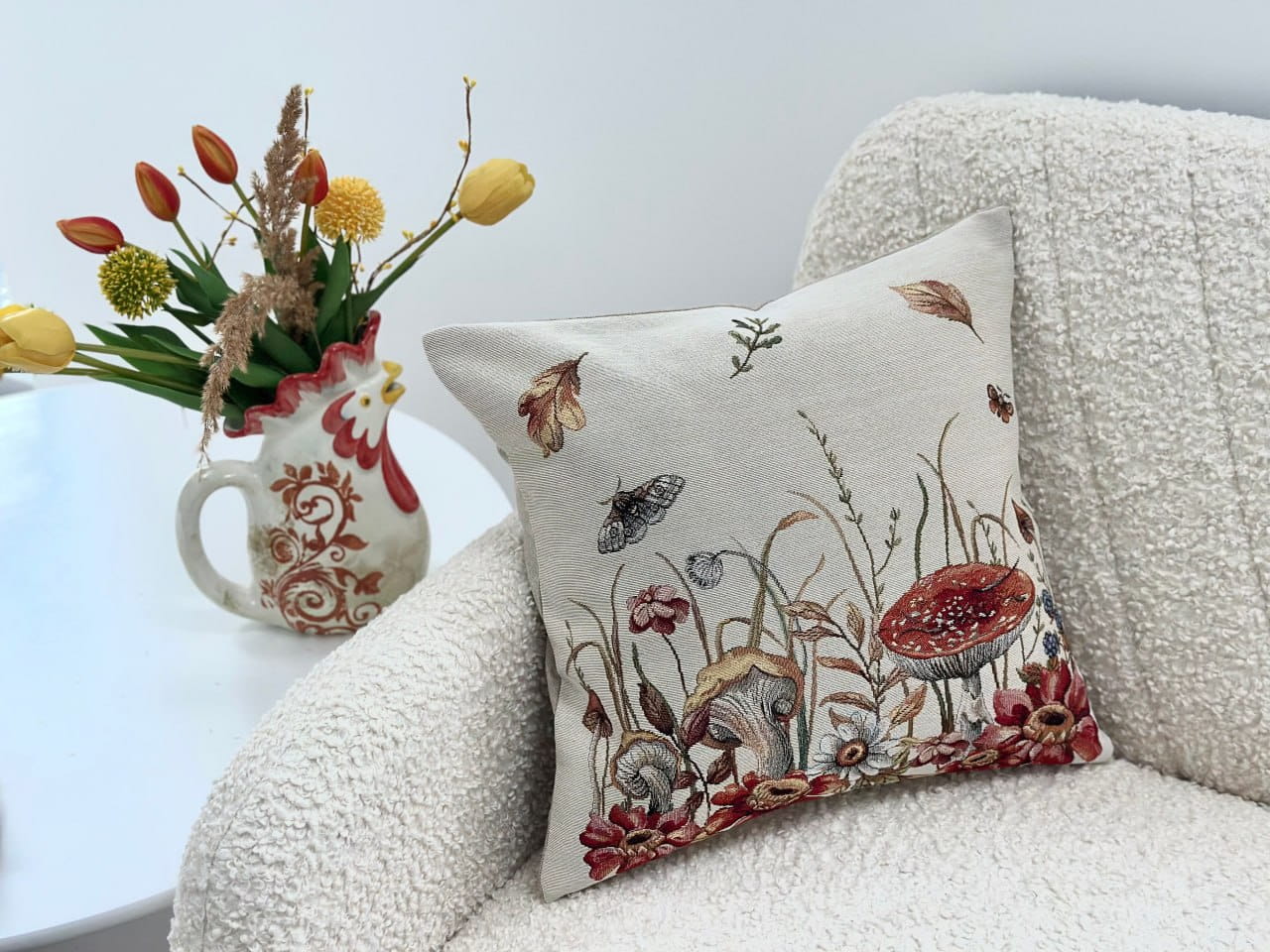 Autumn Cushion cover «Autumn woodland» - High quality tapestry