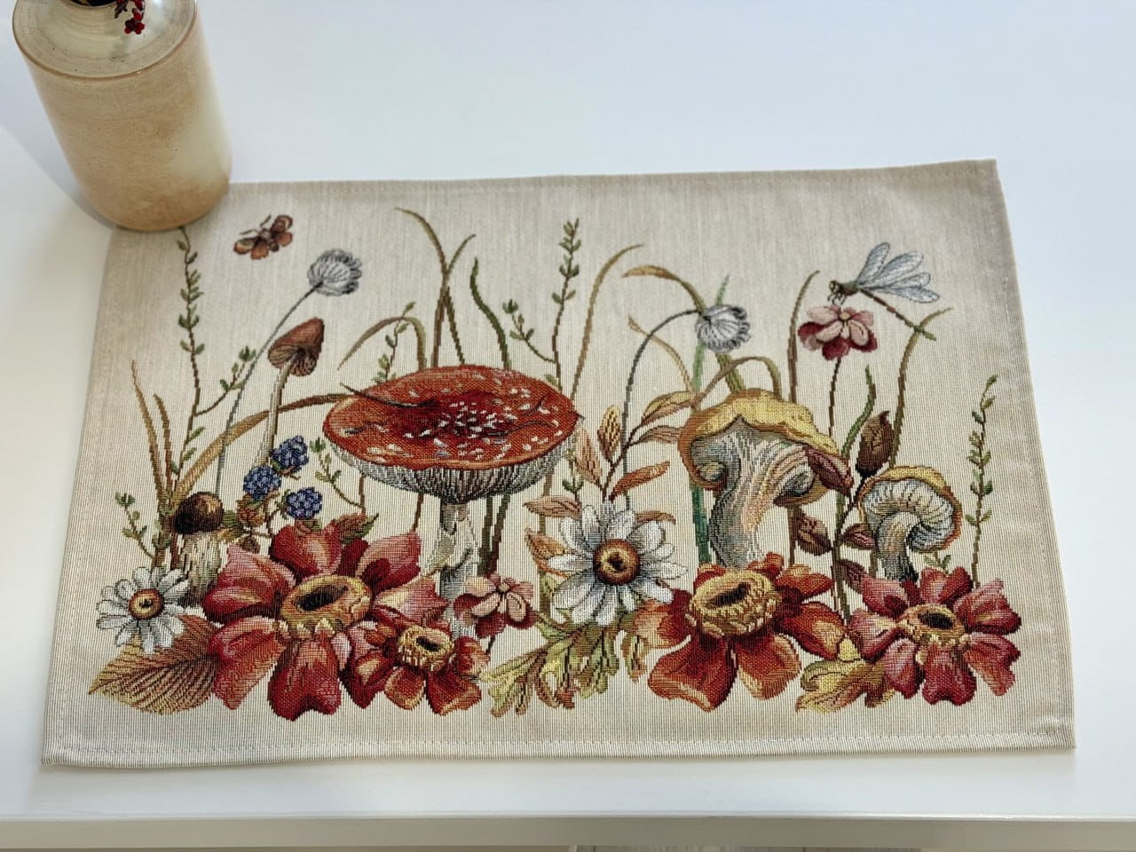 Autumn Placemat set «Autumn woodland» - High quality tapestry