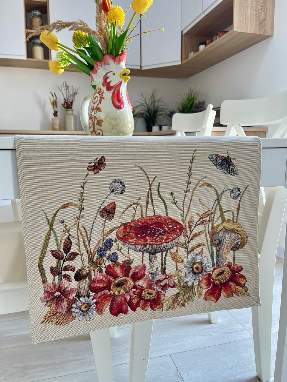 Autumn Table Runner «Autumn woodland» - High quality tapestry