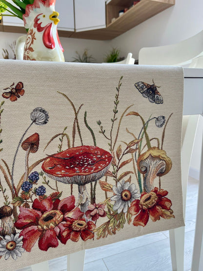 Autumn Table Runner «Autumn woodland» - High quality tapestry