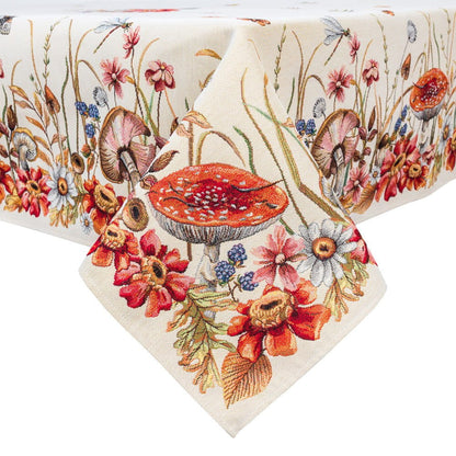 Autumn Rectangular tablecloth «Autumn woodland» - High quality tapestry