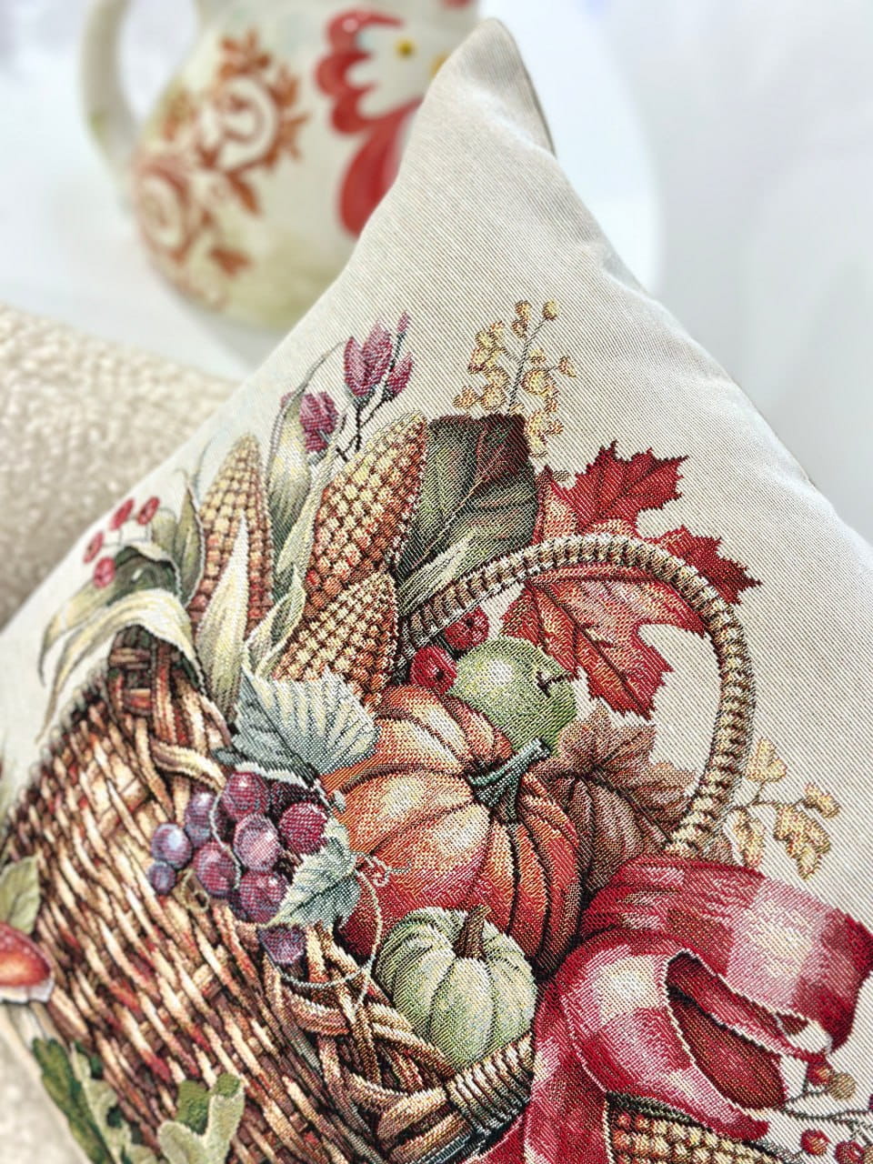 Autumn Cushion cover «Fall Harvest»-2 - High quality tapestry