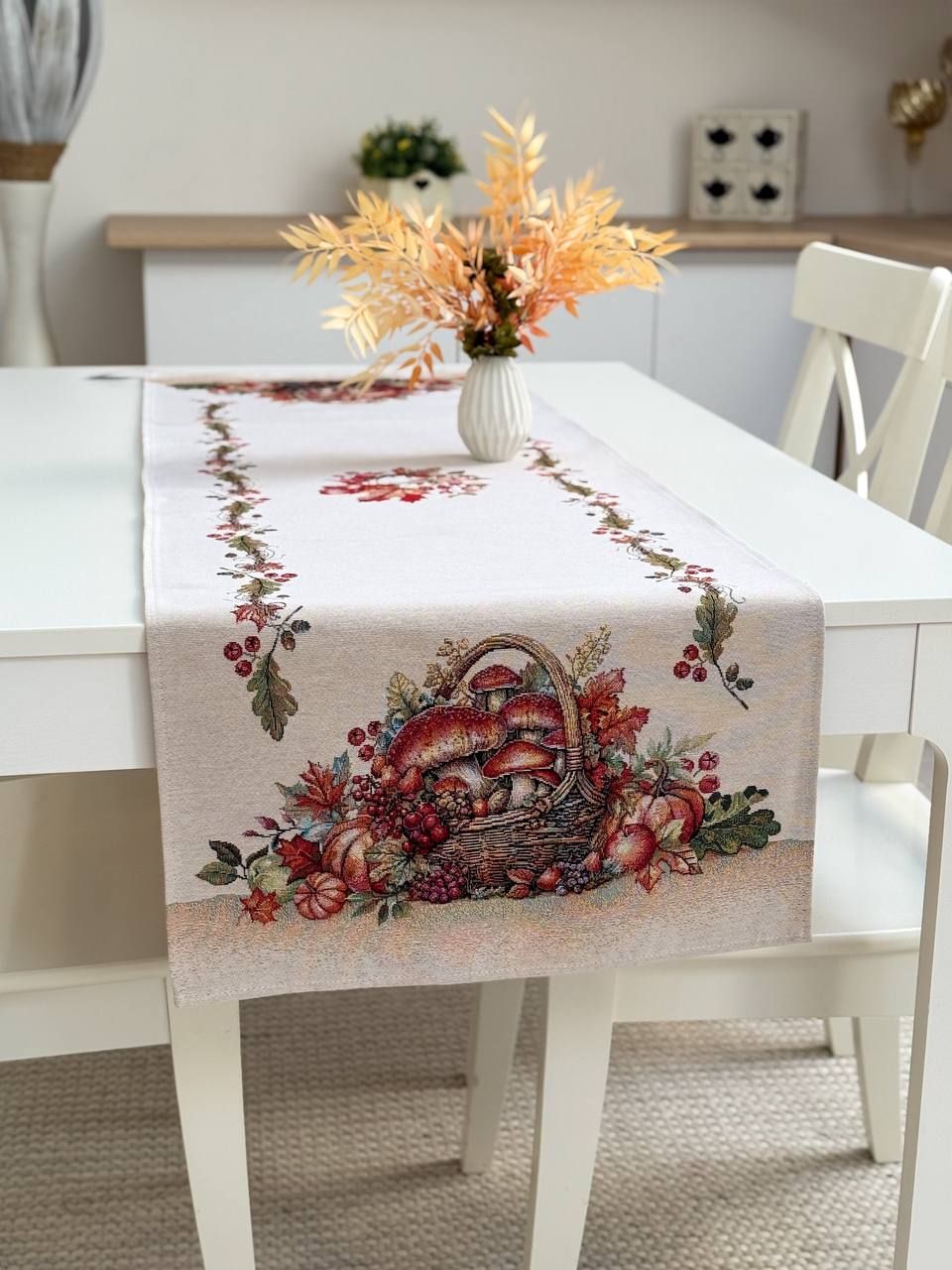 Autumn Table Runner «Fall Harvest» - High quality tapestry