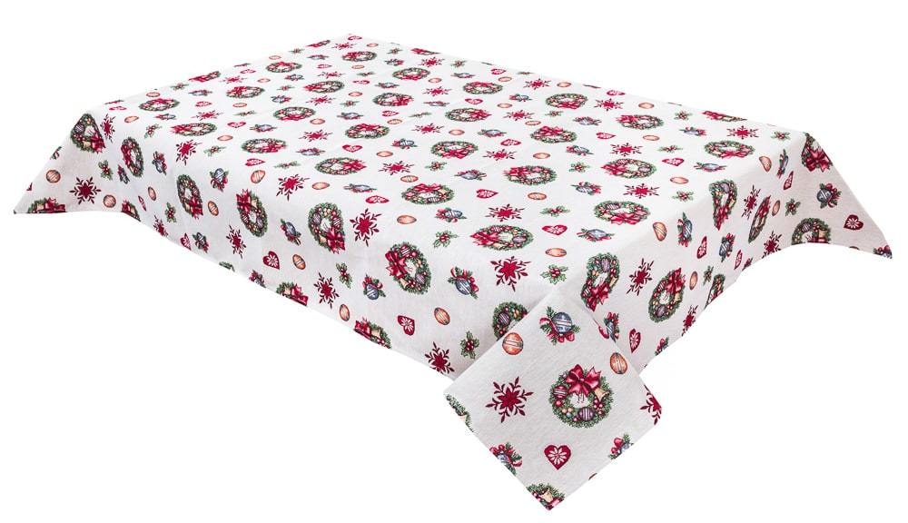 Buy Christmas tapestry Tablecloth "Christmas Тoy starfall" UK Textil4Family