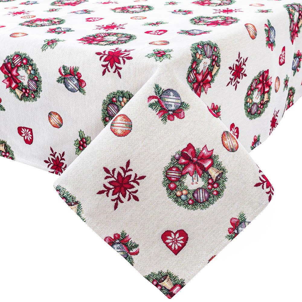 Buy Christmas tapestry Tablecloth "Christmas Тoy starfall" UK Textil4Family