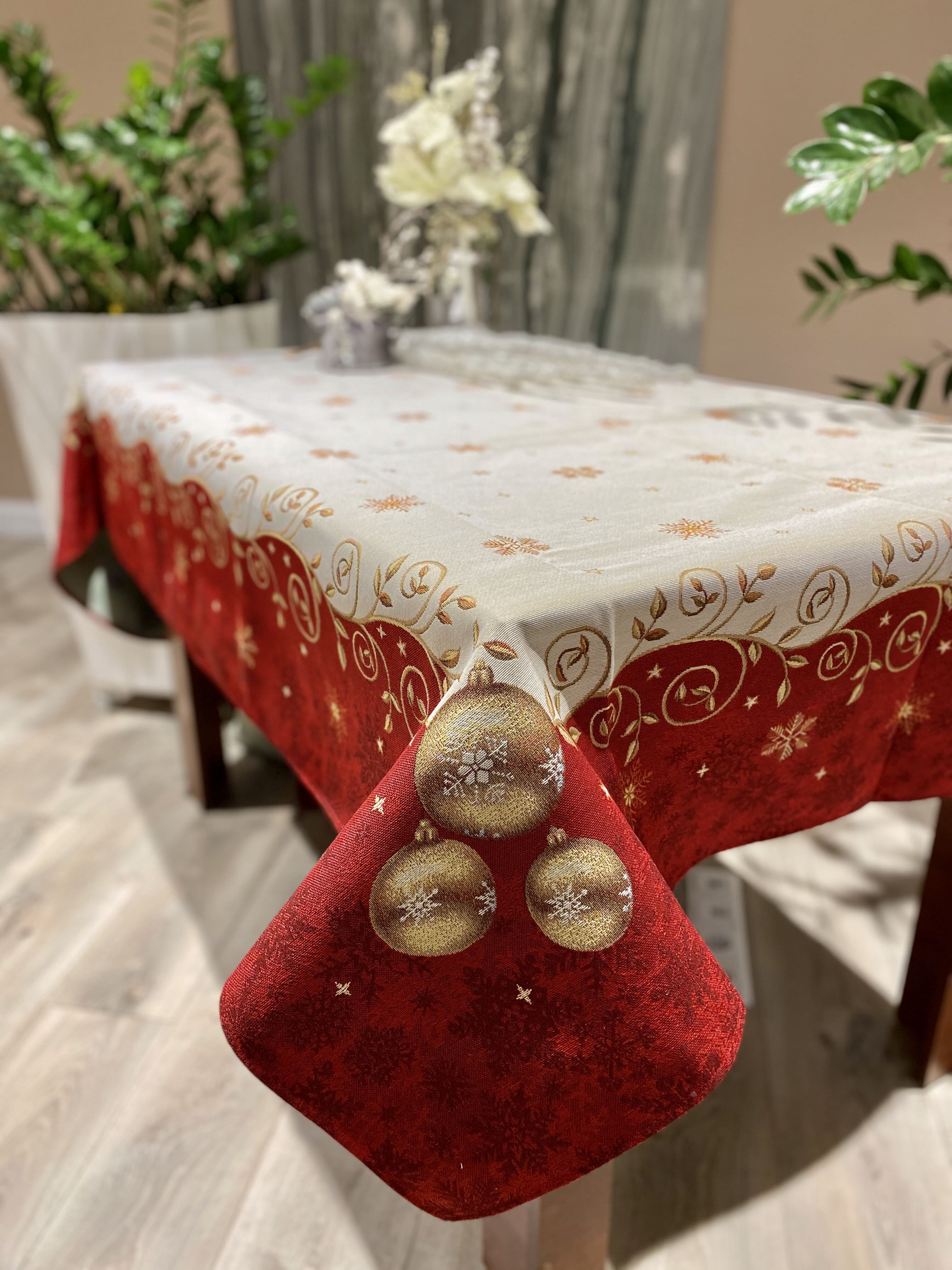 Buy Christmas tapestry Tablecloth "Christmas Miracle" UK Textil4Family