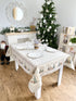 Christmas tapestry Tablecloth "Forest tale" with golden thread