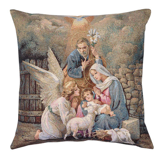 Buy Christmas Cushion Cover "Christmas" With Golden Thread UK Textil4Family