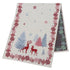 Christmas Tapestry Table Runner "Christmas symphony" with silver thread