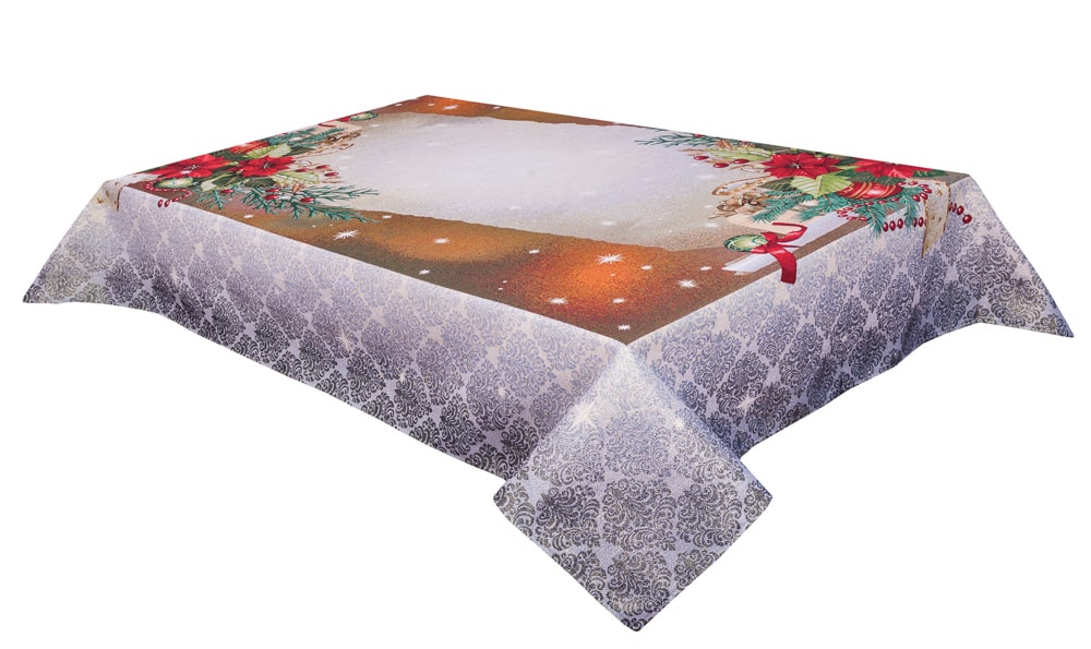 Buy Christmas tapestry Tablecloth "Night before Christmas" with golden thread UK Textil4Family