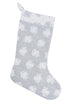 Christmas Stockings "Jingle Bells" (silver lurex)